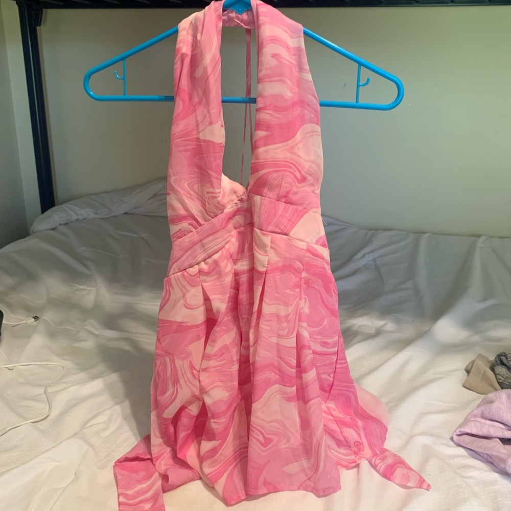 Pink Romper *very small*